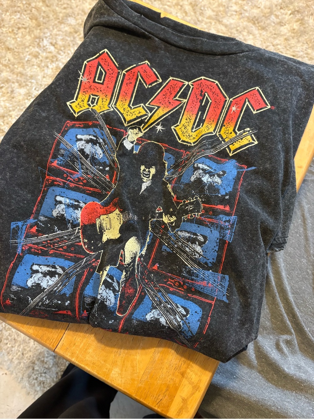 AC DC band tshirt